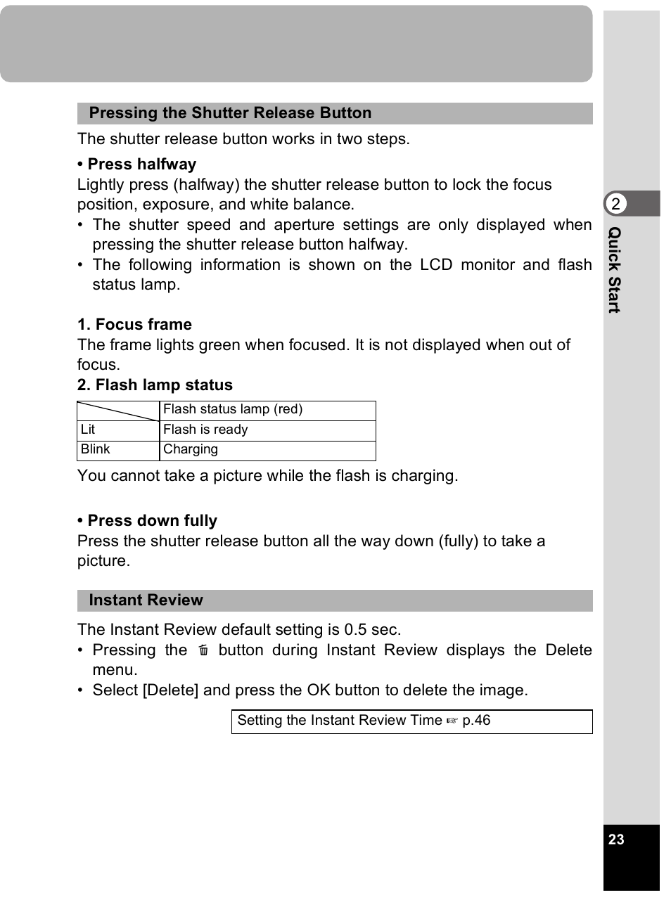 Pentax Optio 33L User Manual | Page 23 / 104