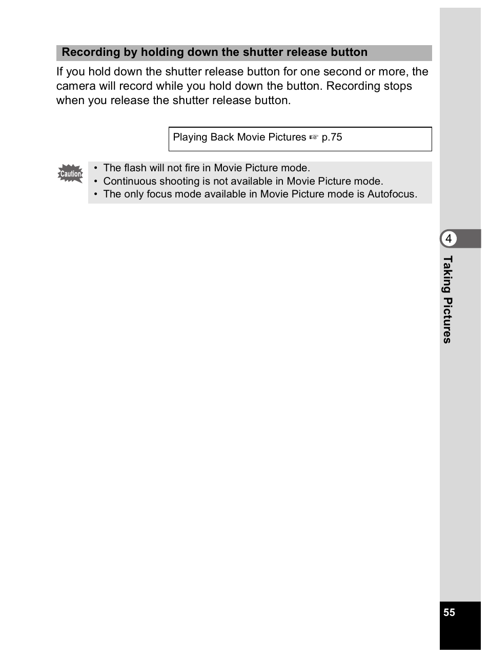 Pentax Optio 33L User Manual | Page 55 / 104