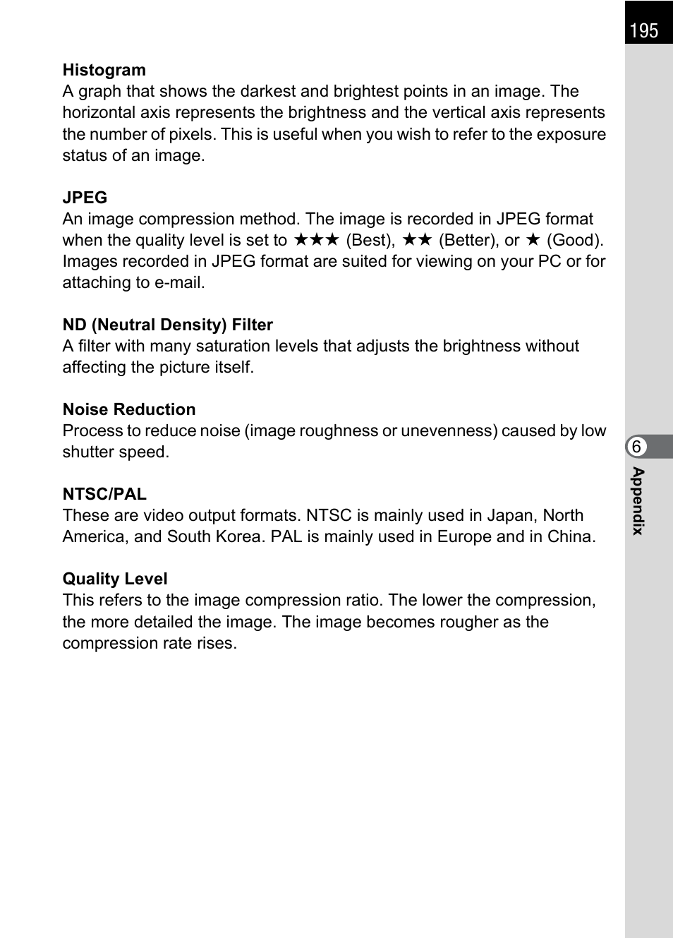 Pentax L User Manual | Page 197 / 208