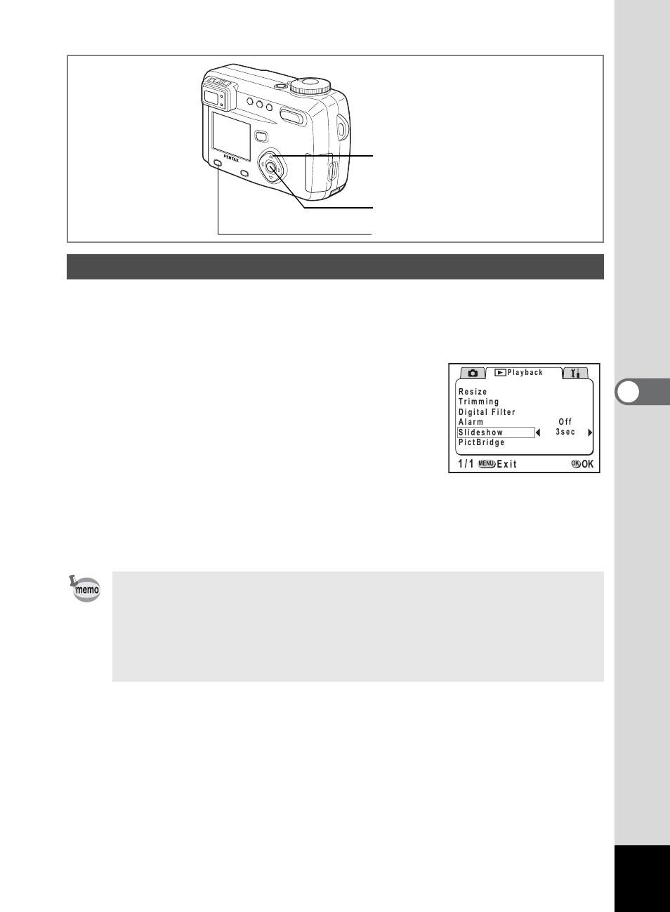 Slideshow | Pentax 555 User Manual | Page 97 / 144