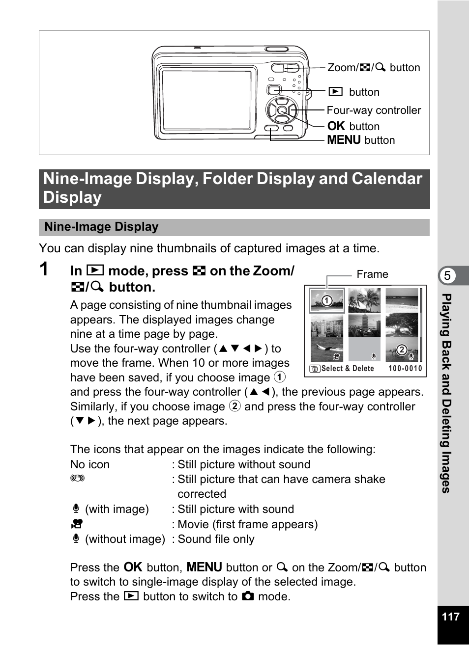 P.117, Y. (p.117, p, P.117) | Pentax Optio Z10 User Manual | Page 119 / 212