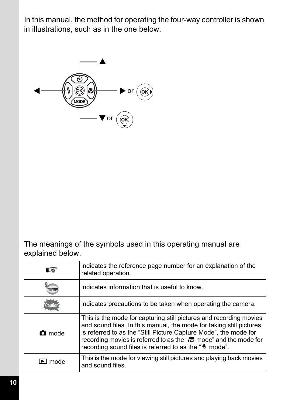 Pentax Optio Z10 User Manual | Page 12 / 212