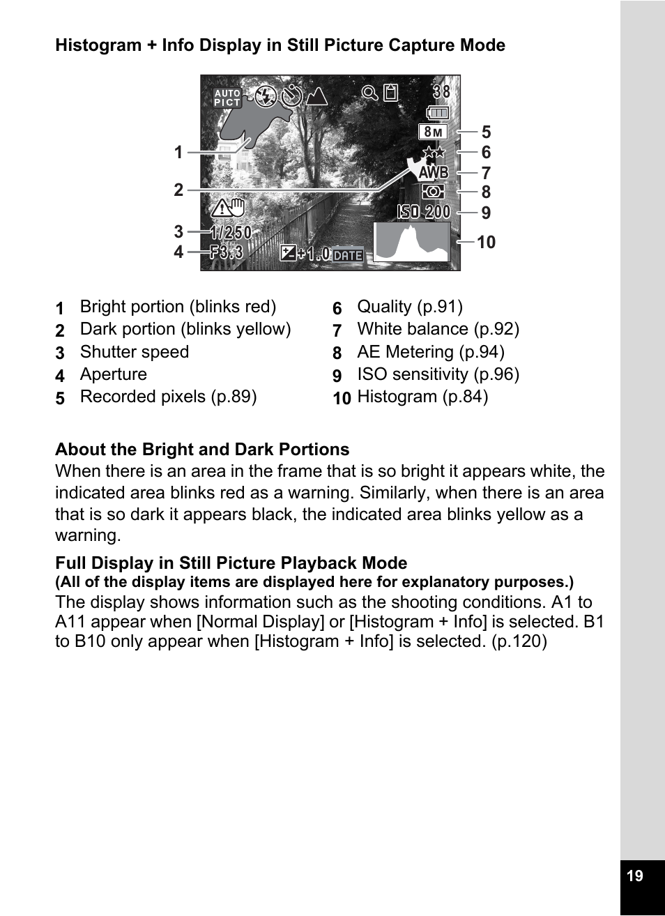 Pentax Optio Z10 User Manual | Page 21 / 212