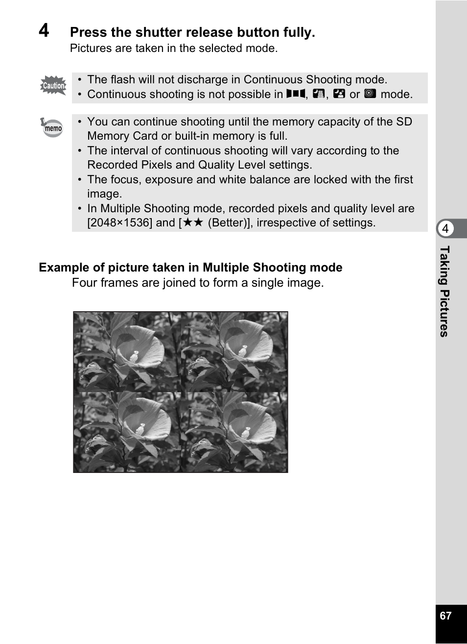 Pentax Optio X User Manual | Page 69 / 184