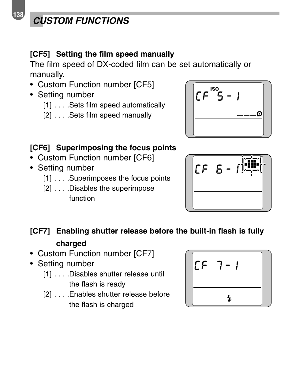 Custom functions | Pentax 57233 User Manual | Page 140 / 156
