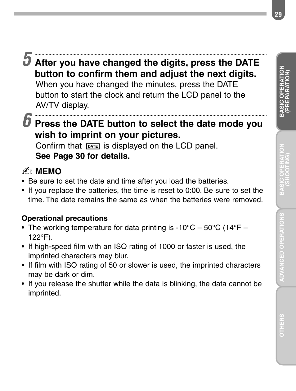 Pentax 57233 User Manual | Page 31 / 156