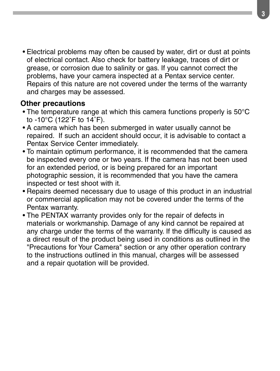 Pentax 57233 User Manual | Page 5 / 156