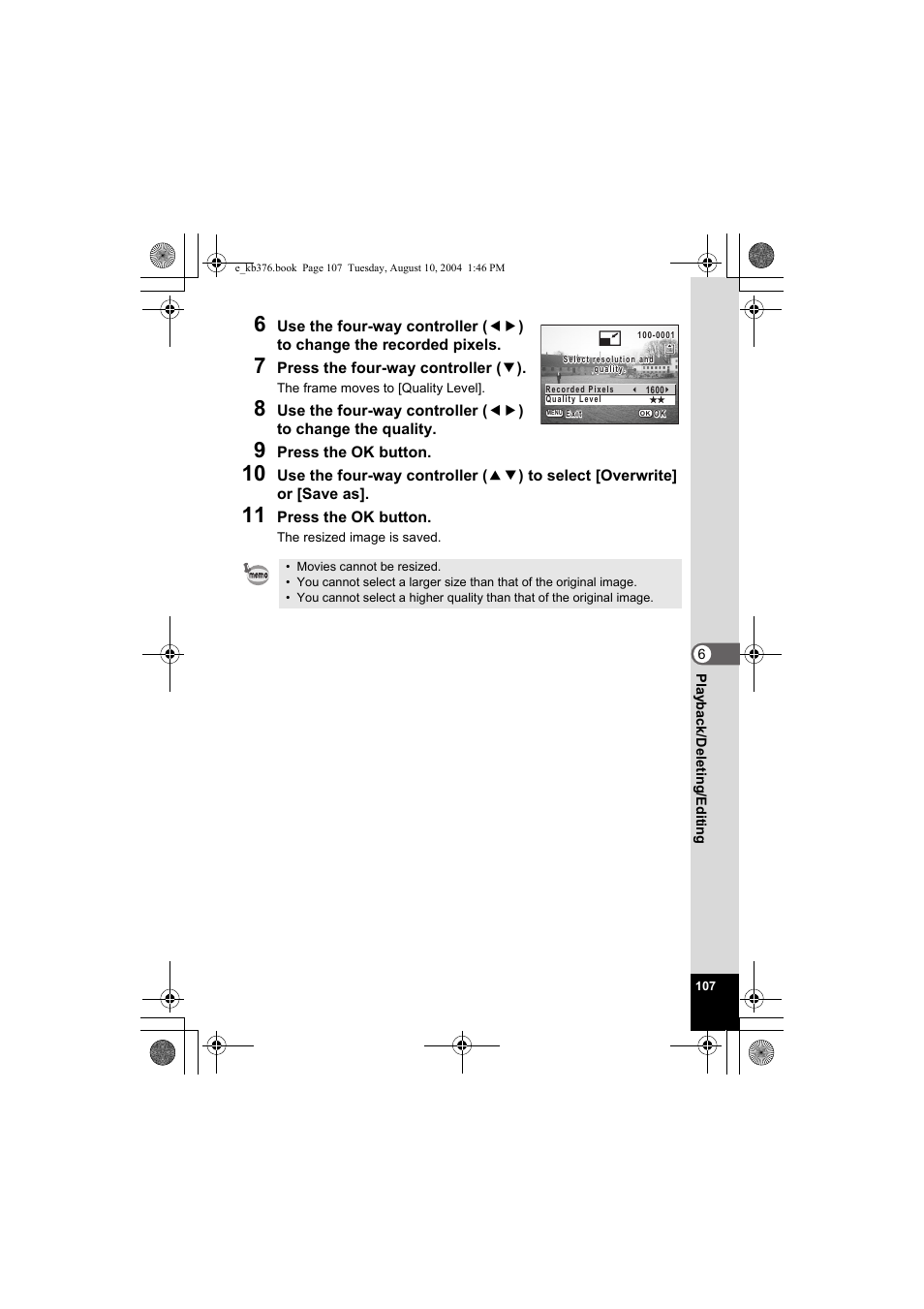 Pentax Optio S50 User Manual | Page 109 / 138