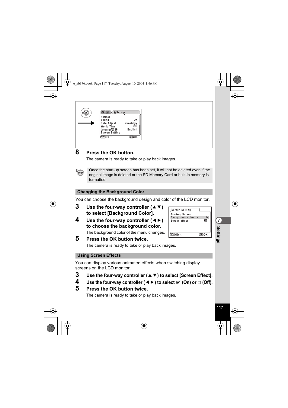 Pentax Optio S50 User Manual | Page 119 / 138