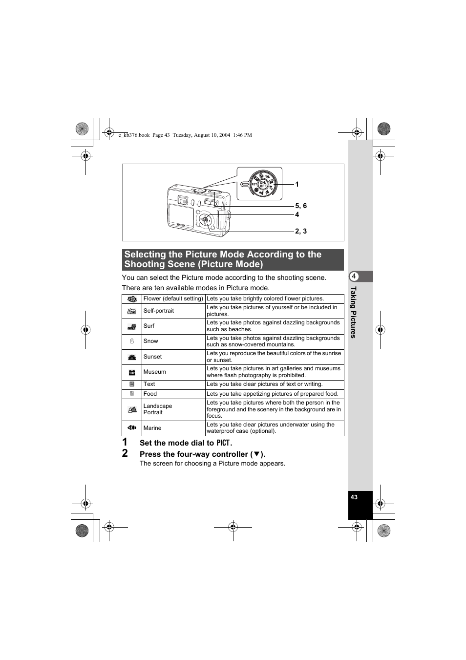 Pentax Optio S50 User Manual | Page 45 / 138