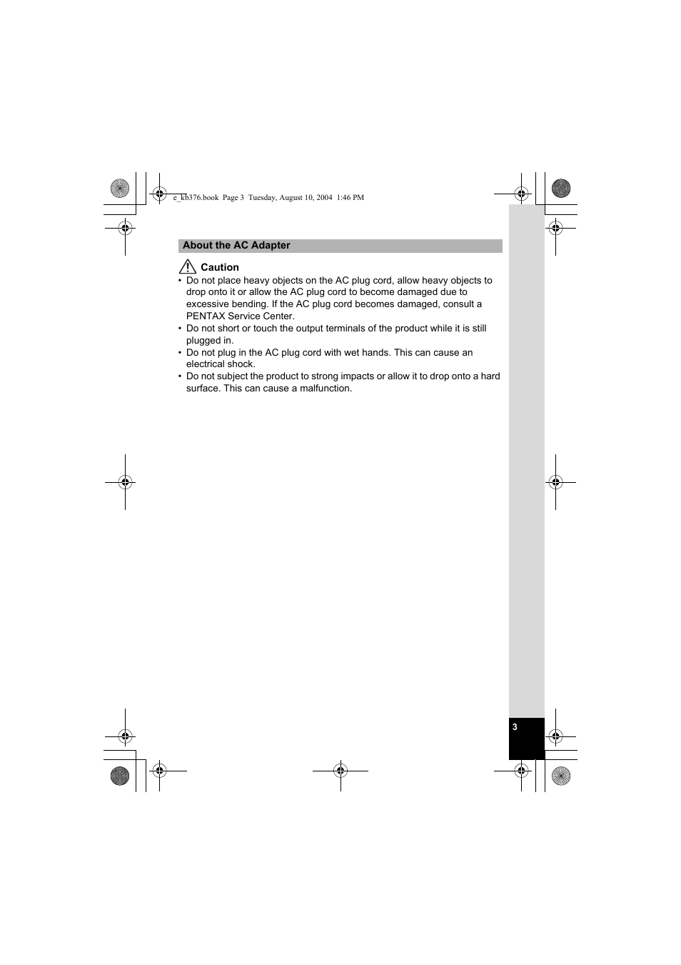 Pentax Optio S50 User Manual | Page 5 / 138