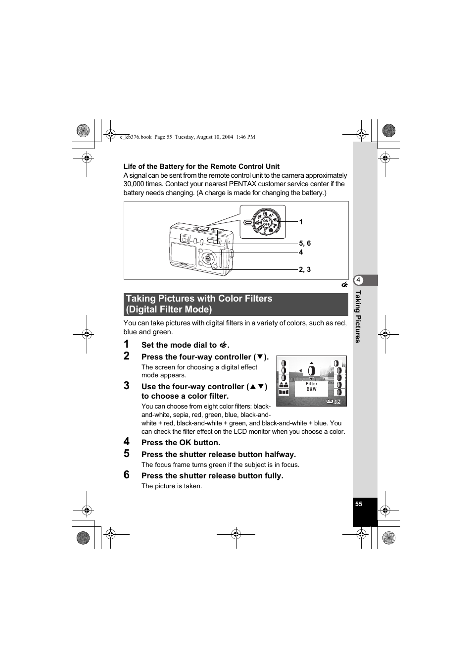 Pentax Optio S50 User Manual | Page 57 / 138