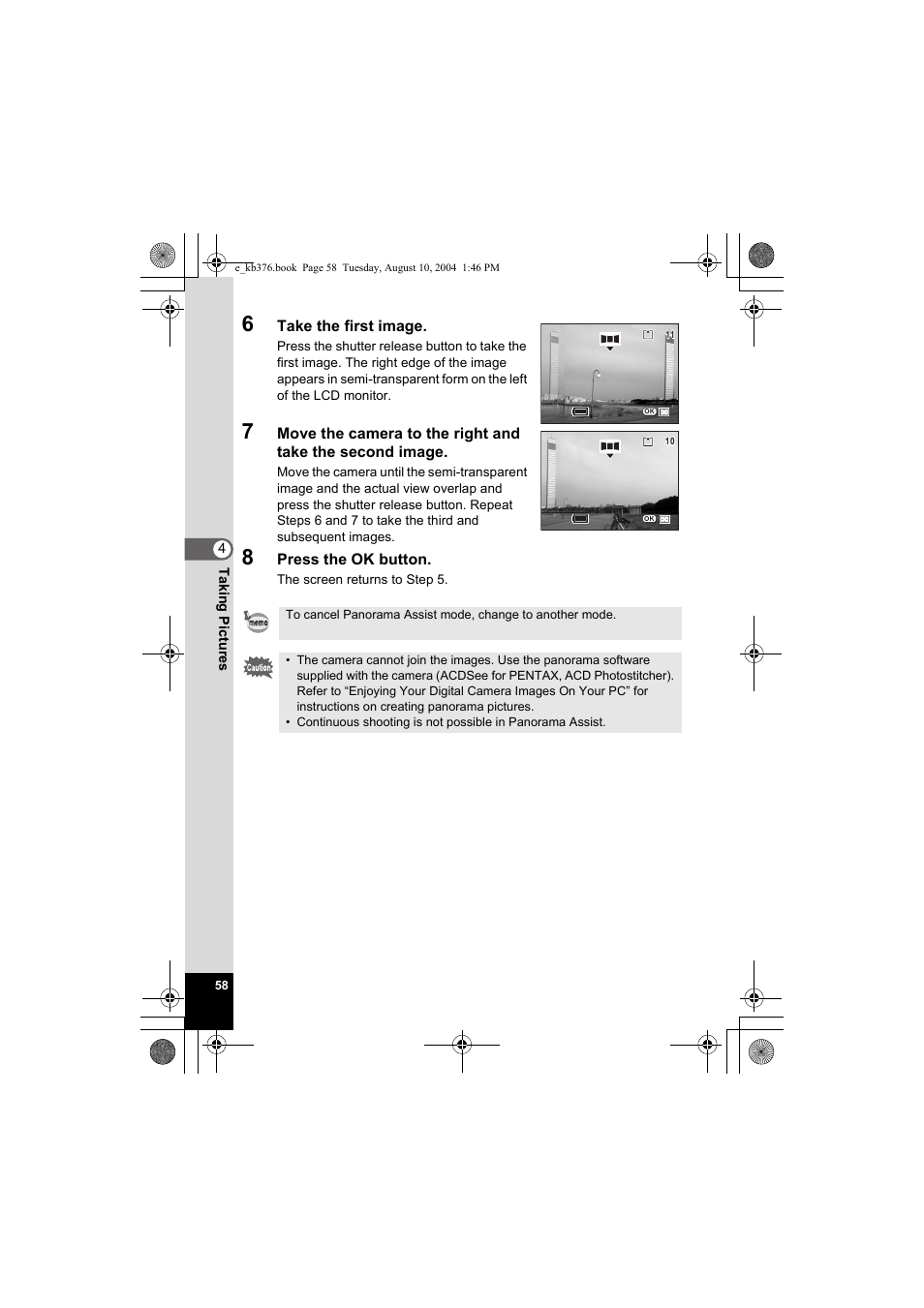 Pentax Optio S50 User Manual | Page 60 / 138