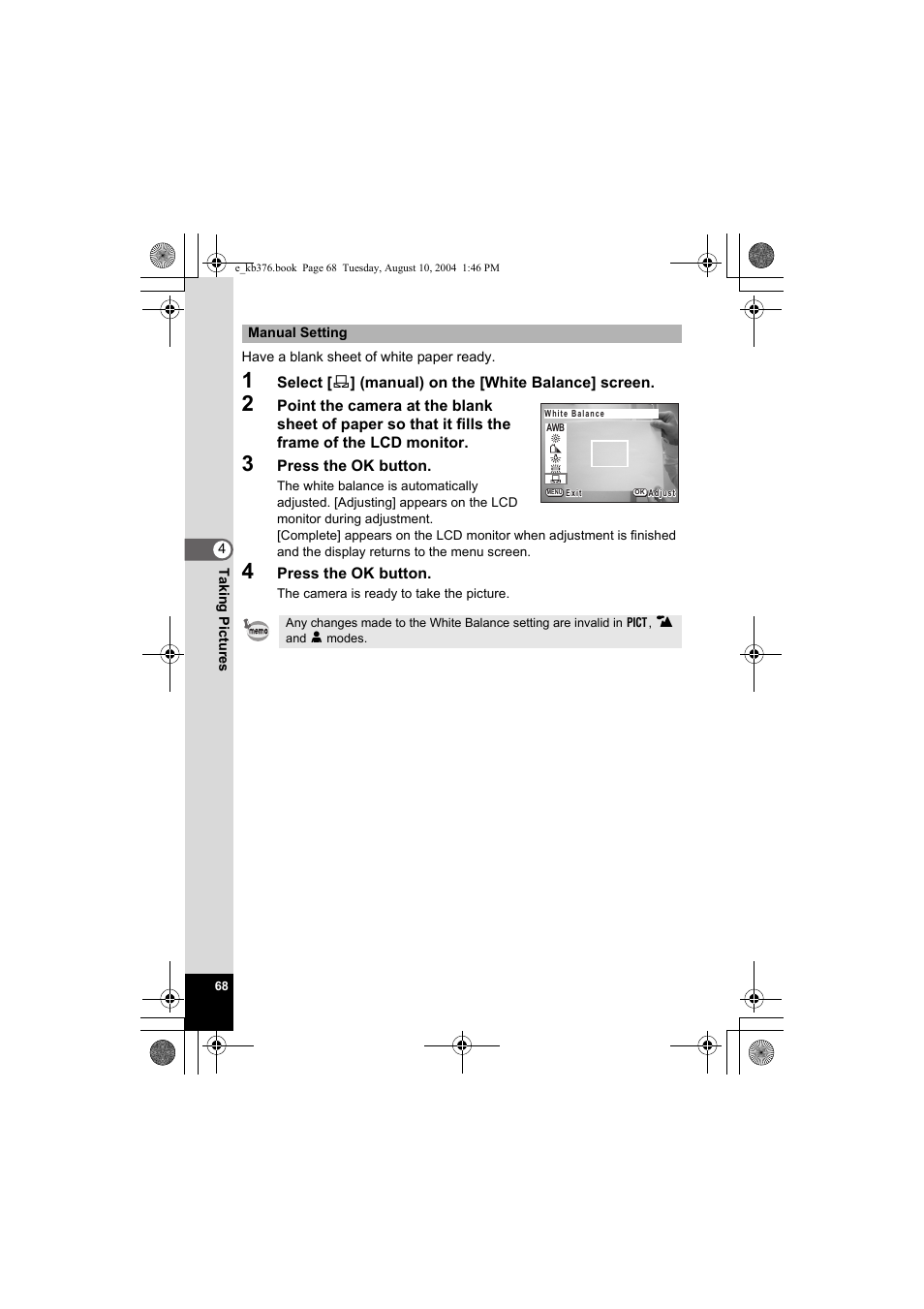 Pentax Optio S50 User Manual | Page 70 / 138