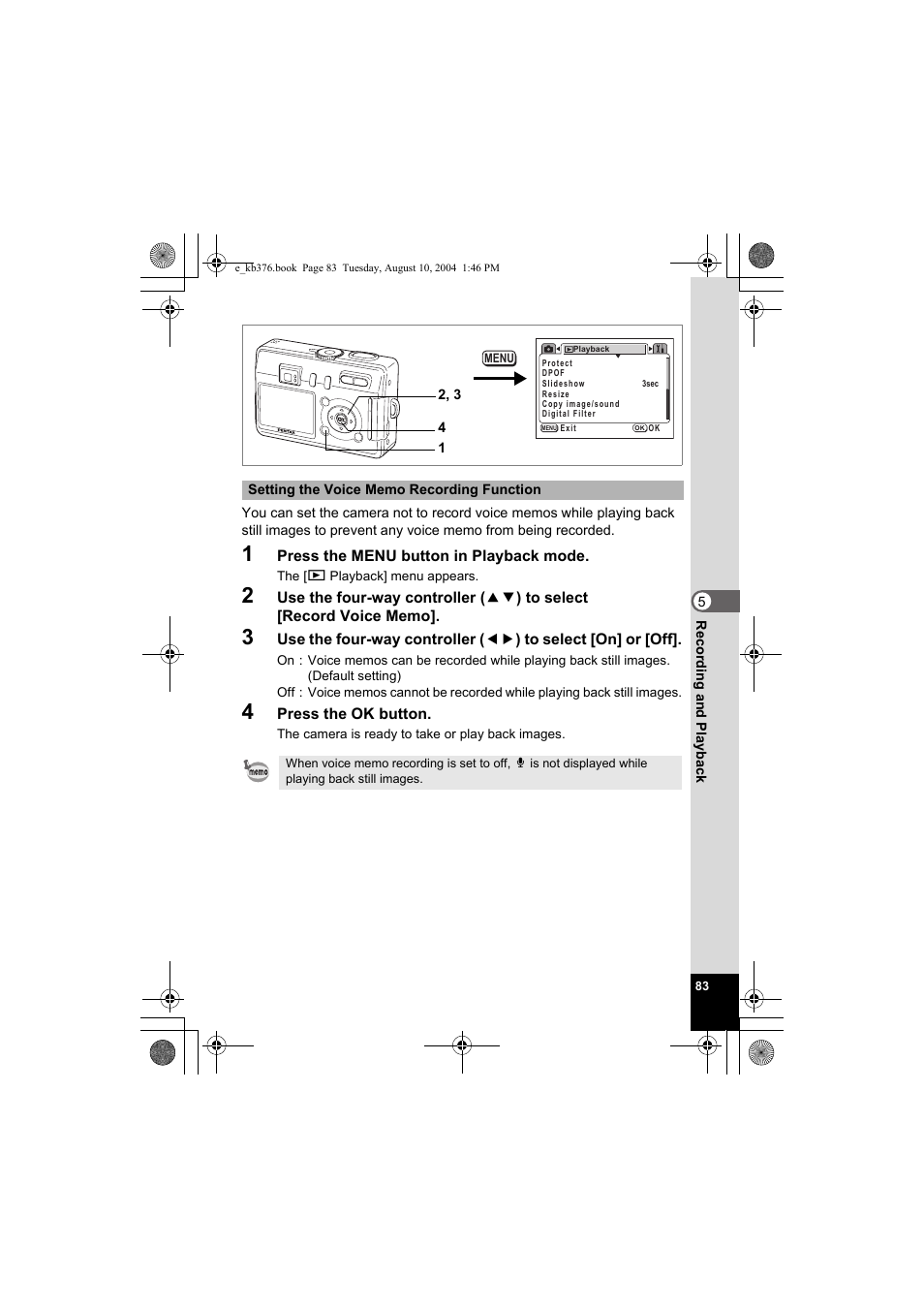 Pentax Optio S50 User Manual | Page 85 / 138