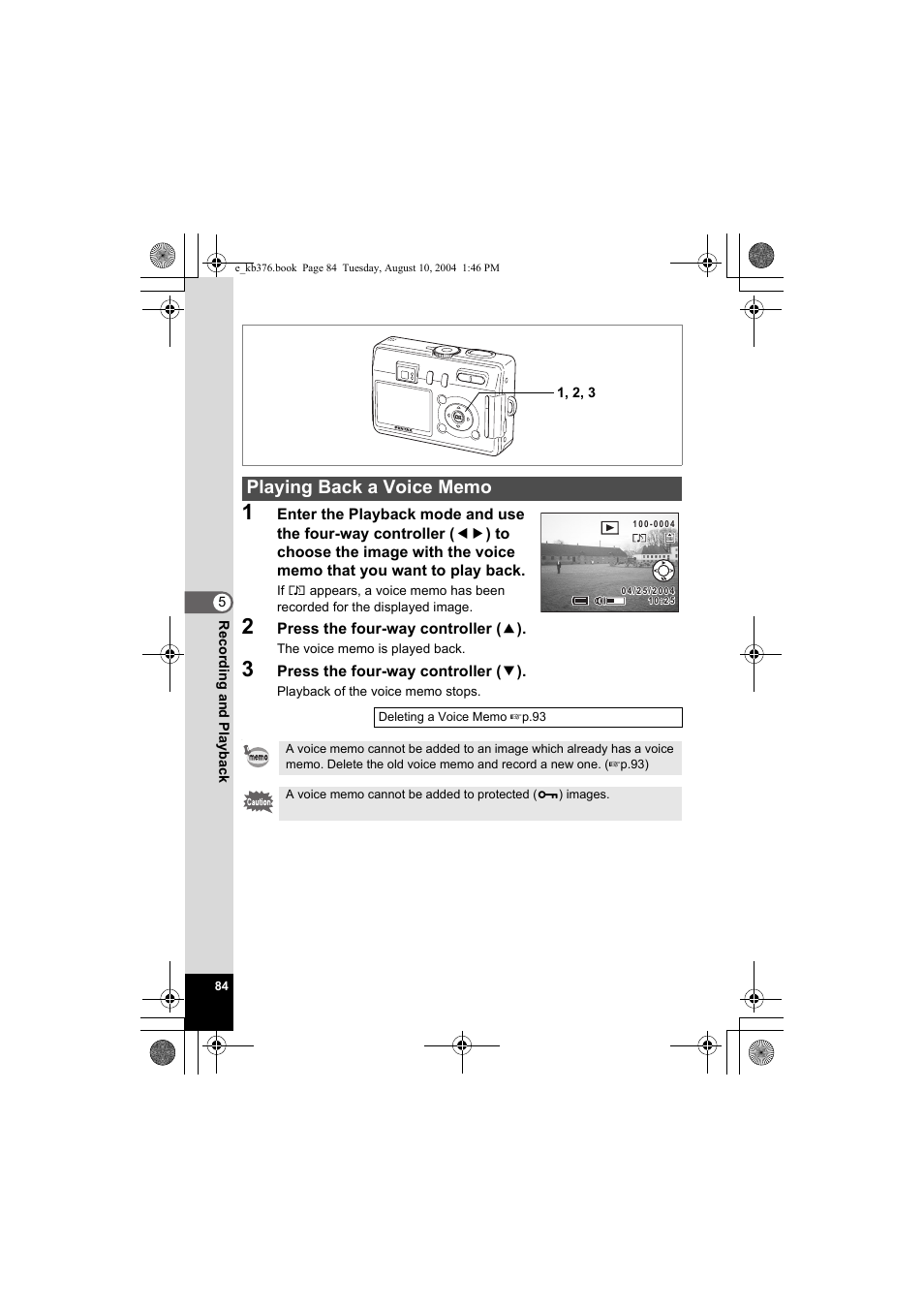 Pentax Optio S50 User Manual | Page 86 / 138