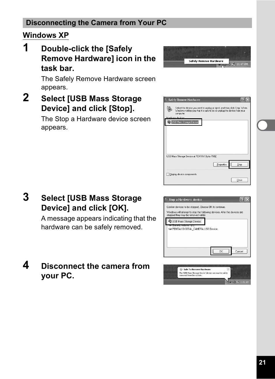 Pentax Optio MX4 User Manual | Page 23 / 68