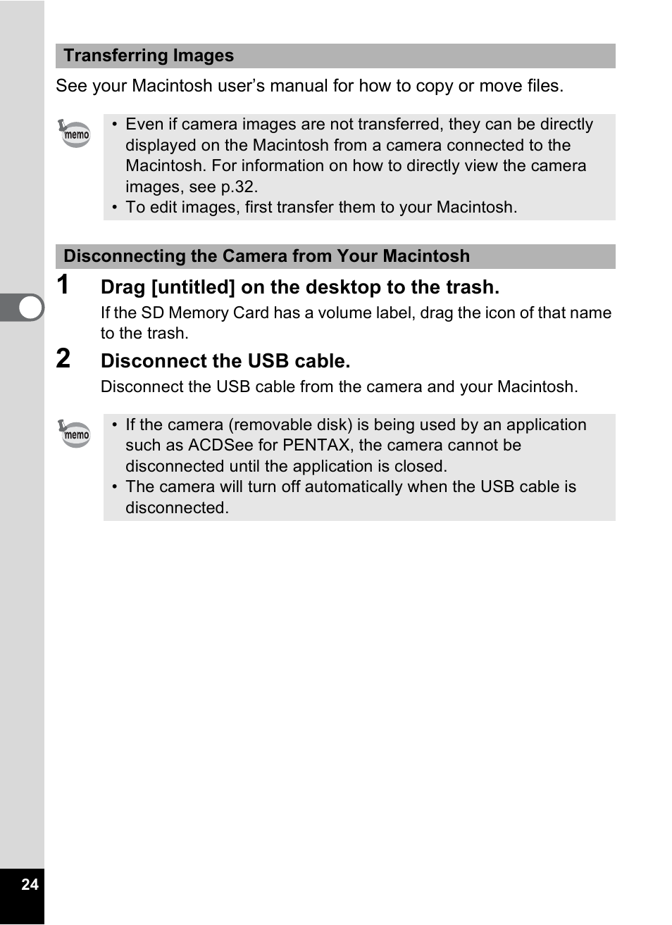 Pentax Optio MX4 User Manual | Page 26 / 68