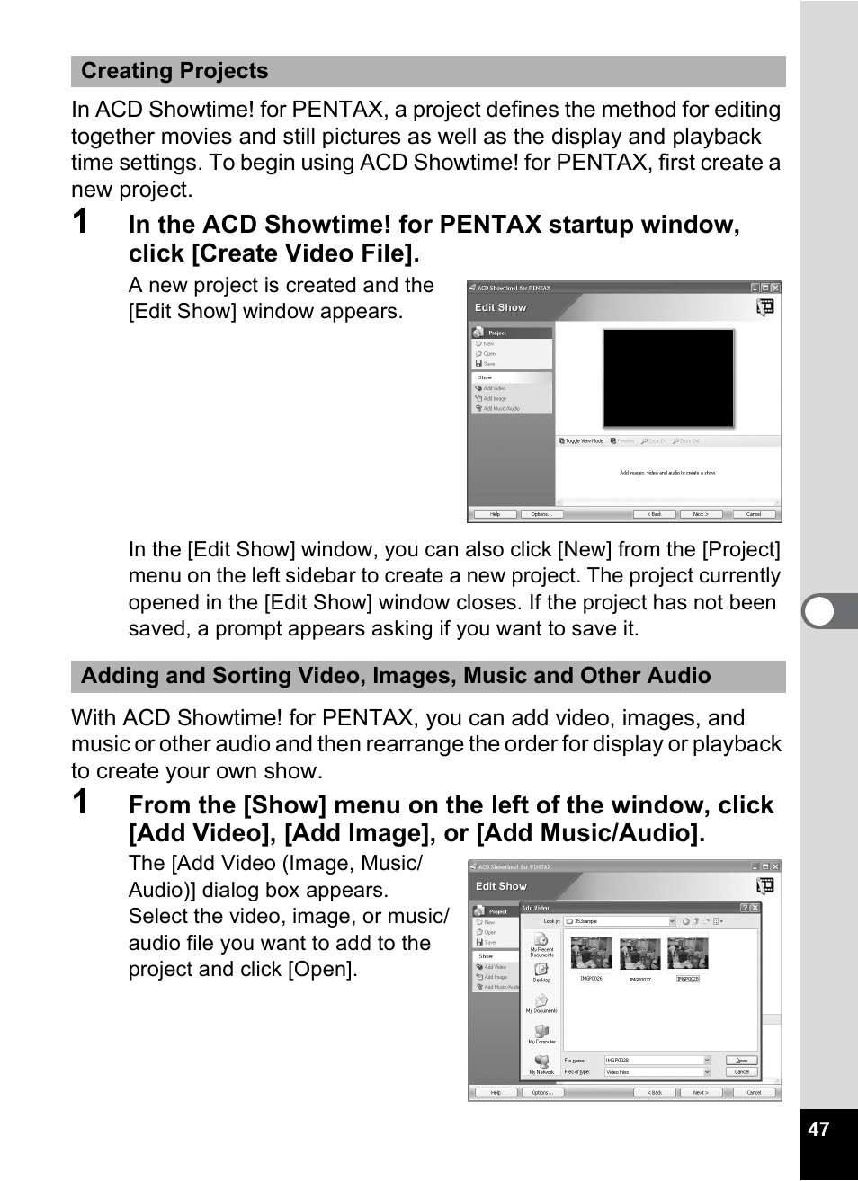 Pentax Optio MX4 User Manual | Page 49 / 68