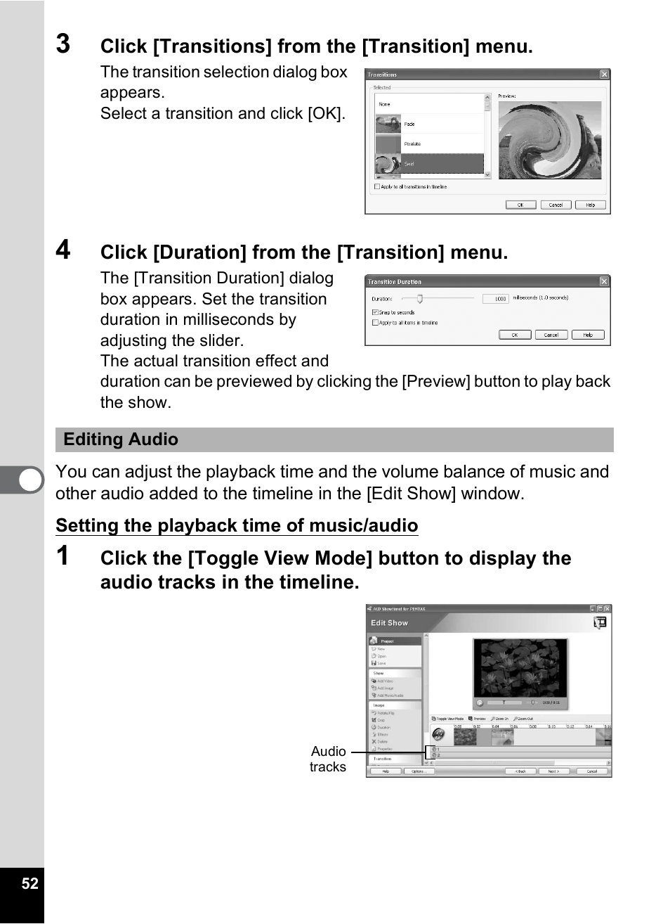Pentax Optio MX4 User Manual | Page 54 / 68