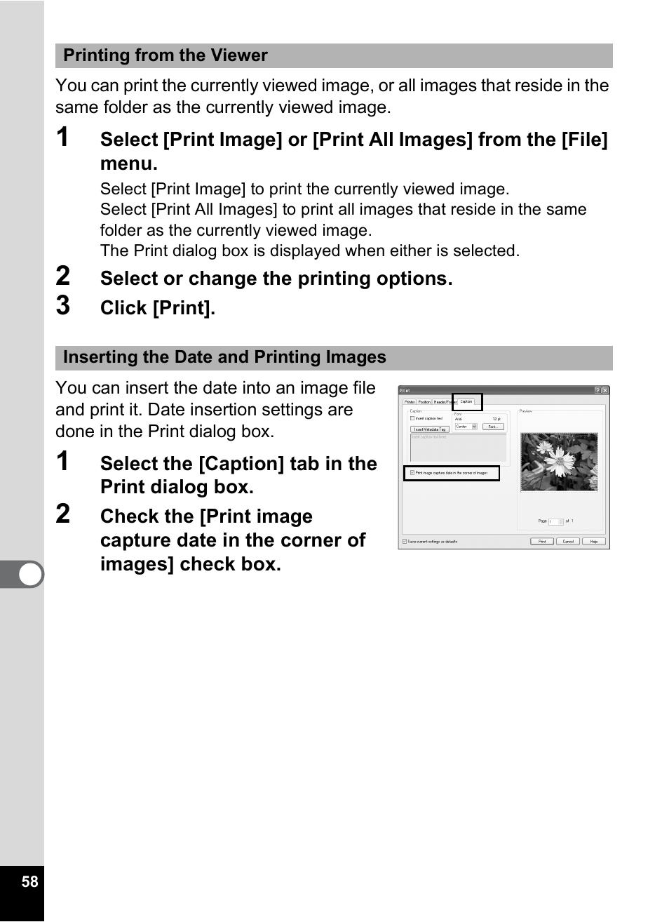 Pentax Optio MX4 User Manual | Page 60 / 68