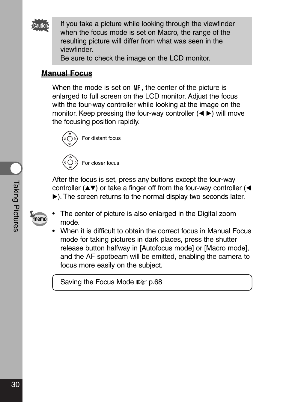 Pentax Optio 330 GS User Manual | Page 32 / 116