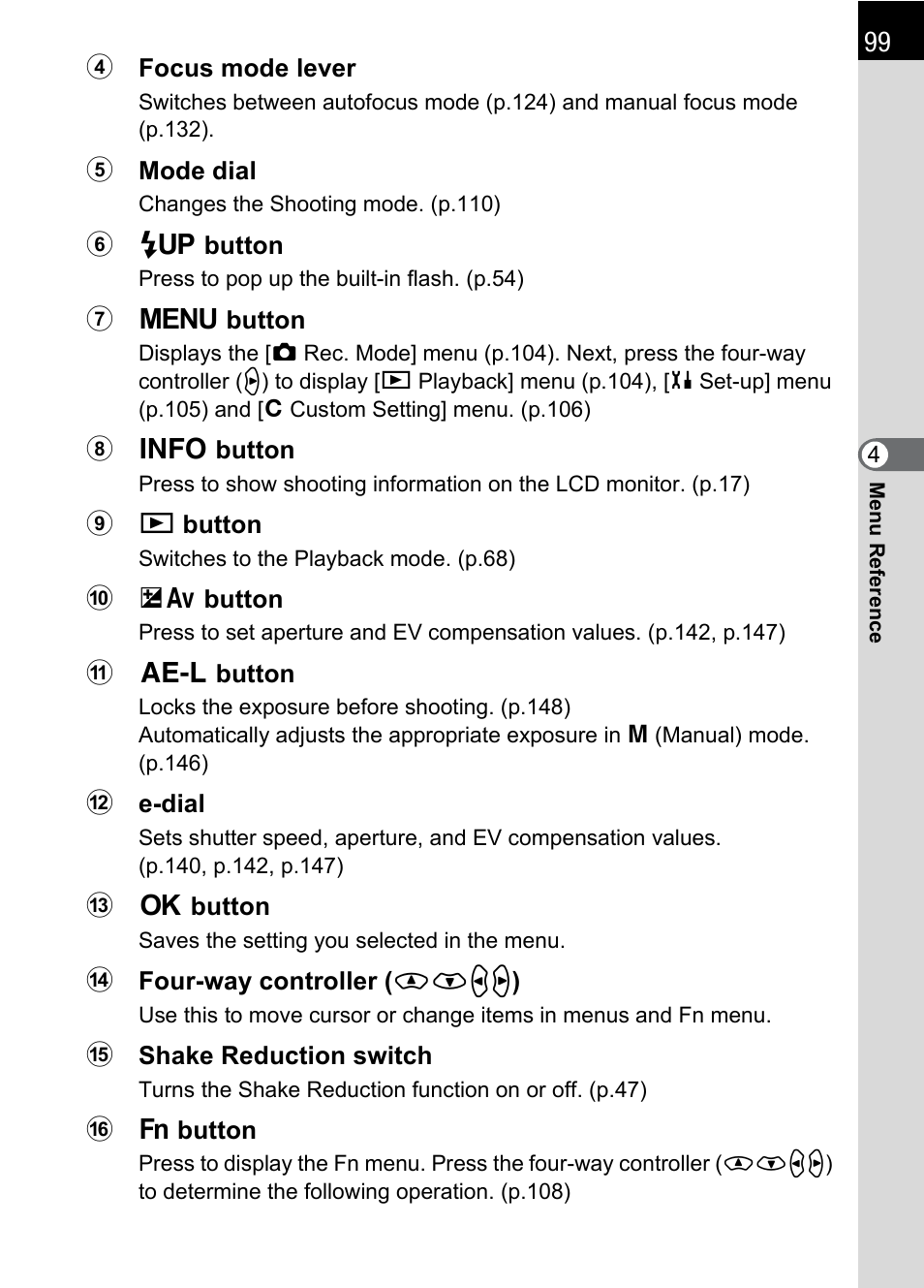 Pentax K 100D Super User Manual | Page 101 / 220
