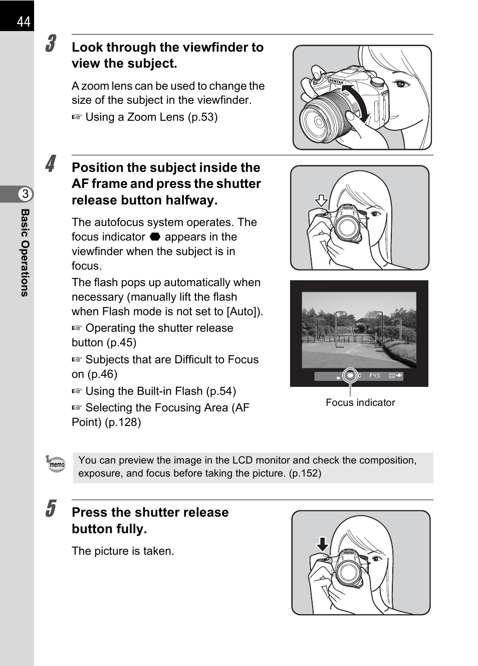 P.44) | Pentax K 100D Super User Manual | Page 46 / 220