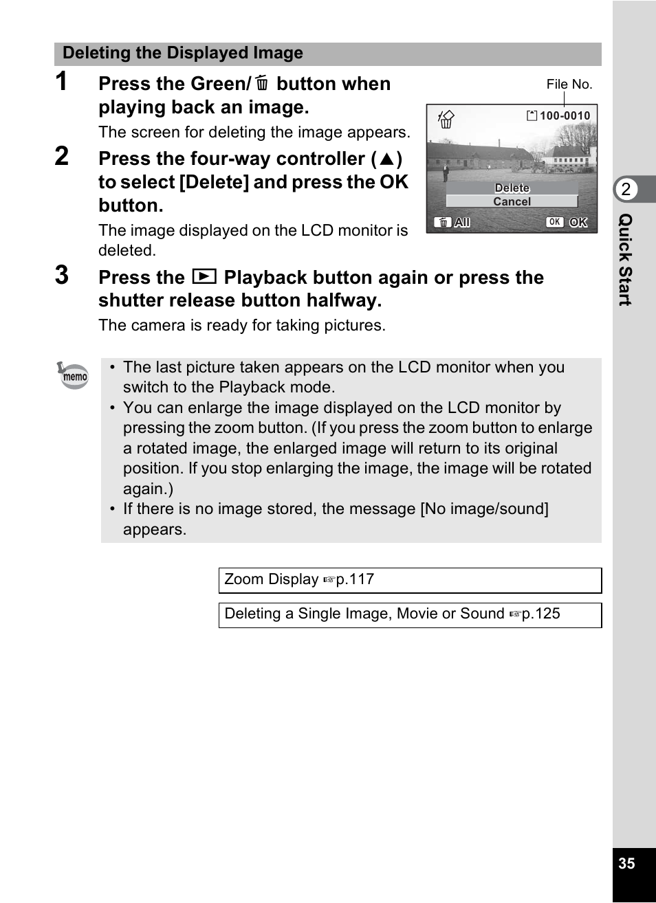 Pentax A30E User Manual | Page 37 / 203