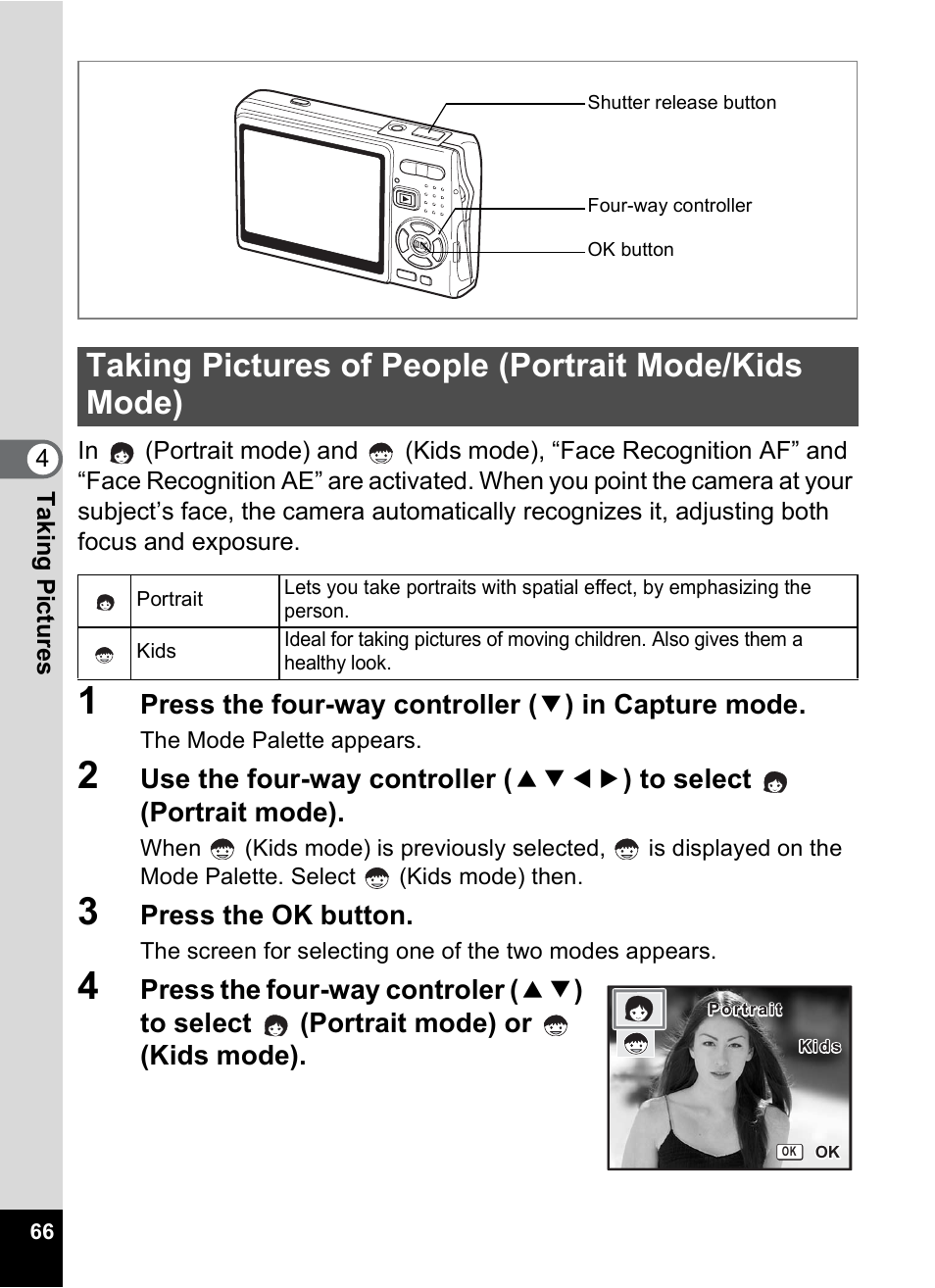 P.66 | Pentax A30E User Manual | Page 68 / 203