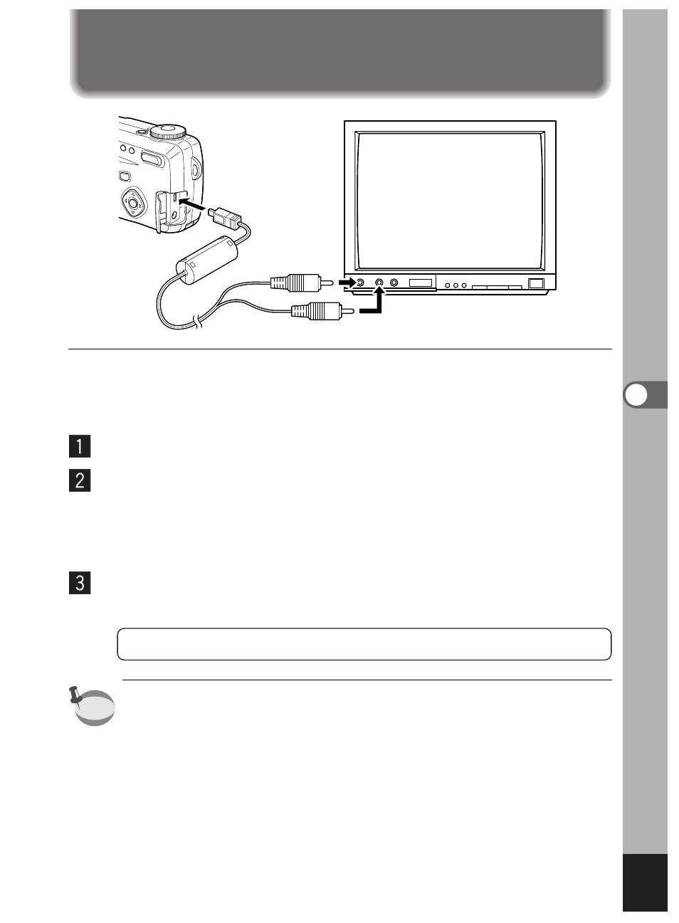 Viewing images on a tv | Pentax Optio 450 User Manual | Page 101 / 156