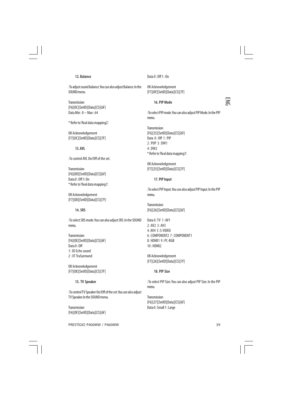 PRESTIGIO P460MW User Manual | Page 39 / 44