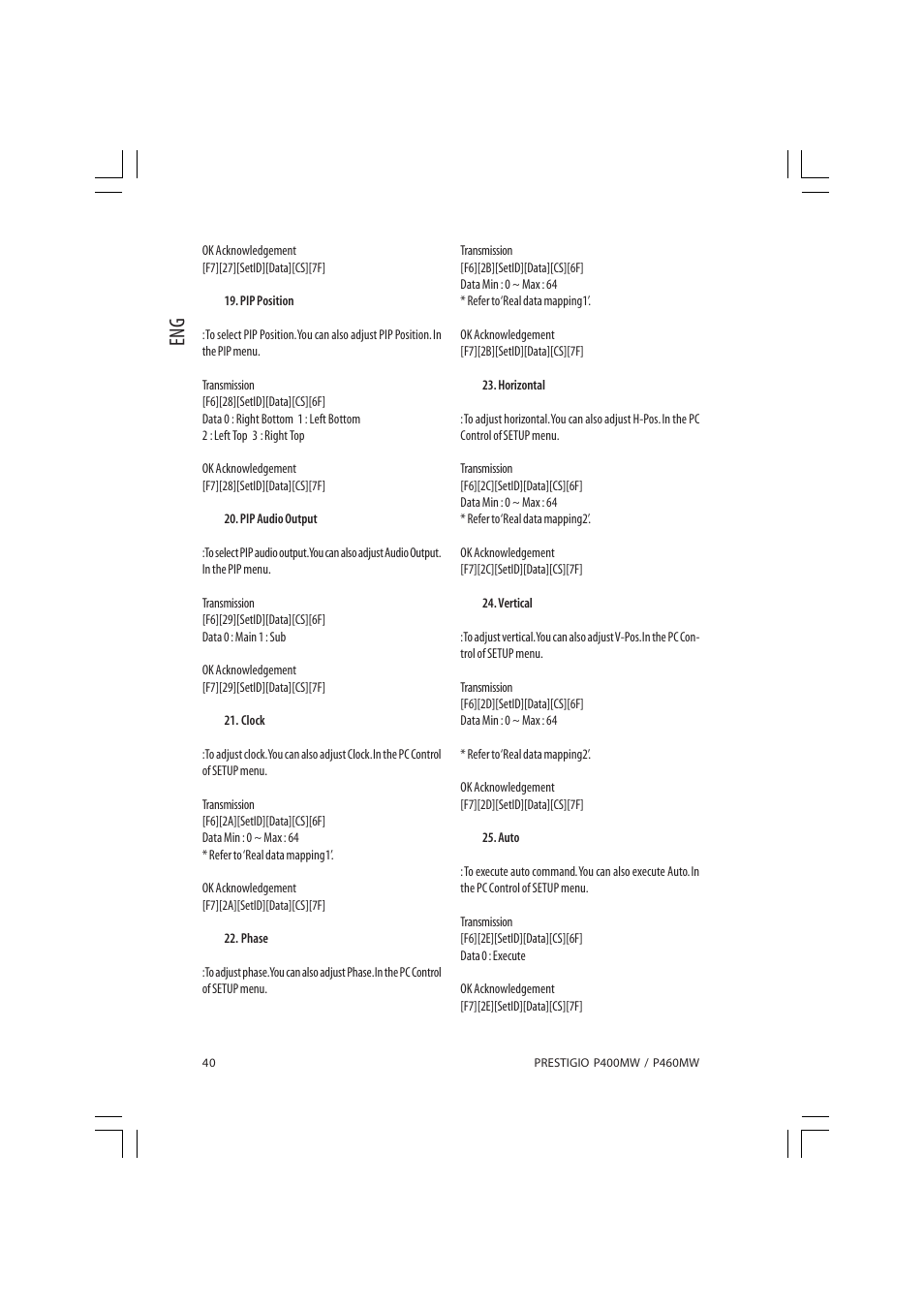 PRESTIGIO P460MW User Manual | Page 40 / 44