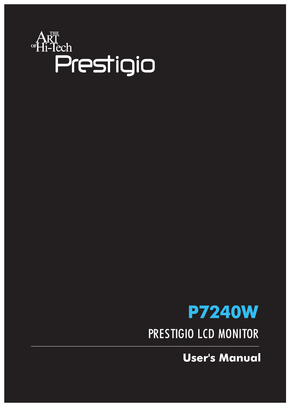 PRESTIGIO P7240W User Manual | 14 pages