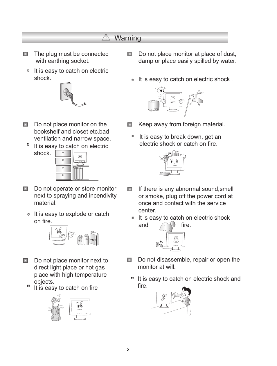 Warning | PRESTIGIO P7240W User Manual | Page 5 / 14