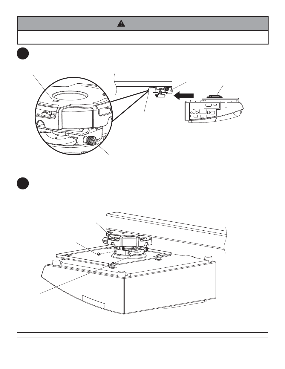 Warning | Peerless Industries A100IWBMOUNT User Manual | Page 15 / 16