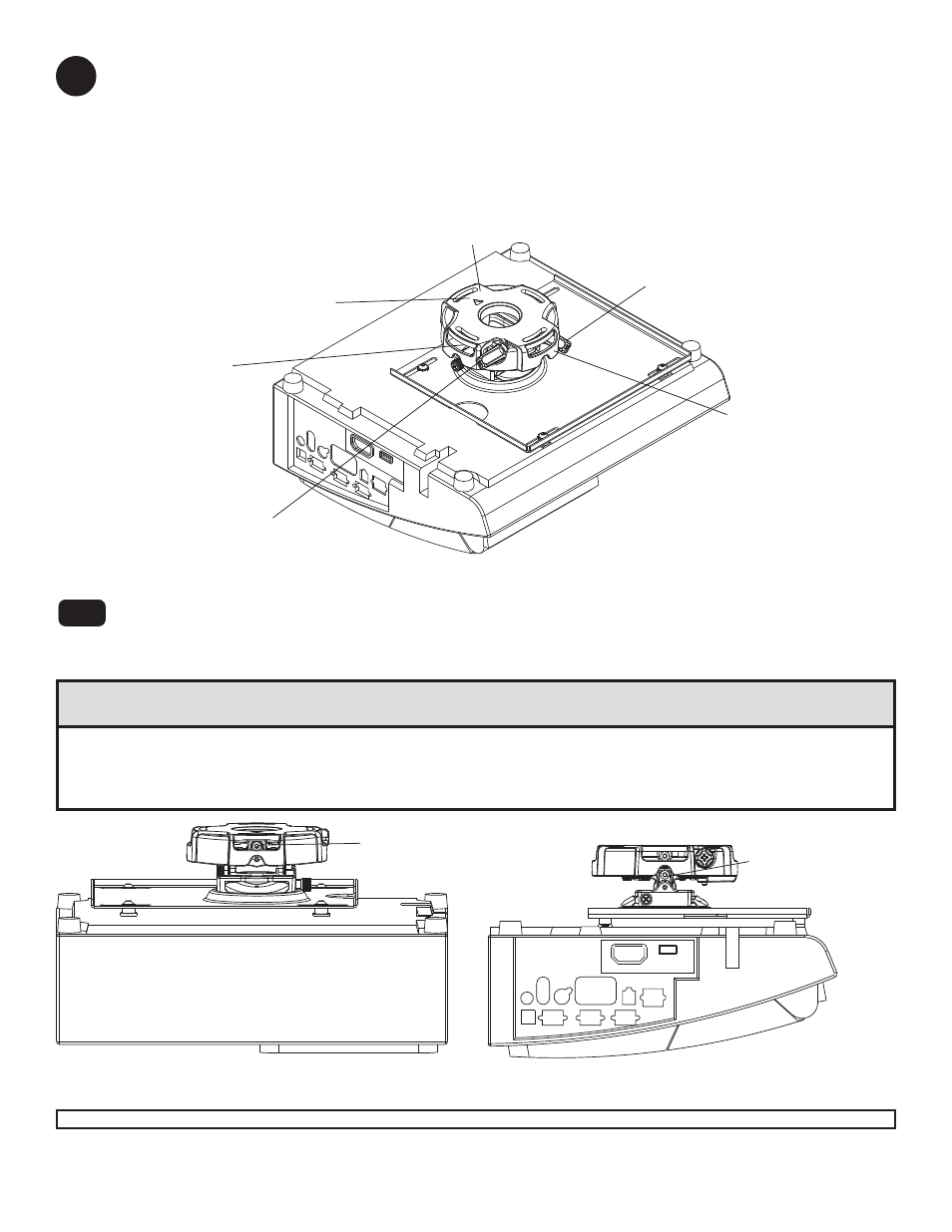 Caution, Projector alignment, Fig. 16.1 | Peerless Industries A100IWBMOUNT User Manual | Page 16 / 16