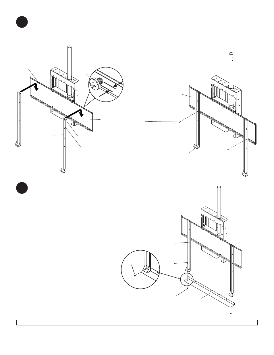 5f d, Kd k f, Rg f k k | Peerless Industries A100IWBMOUNT User Manual | Page 9 / 16