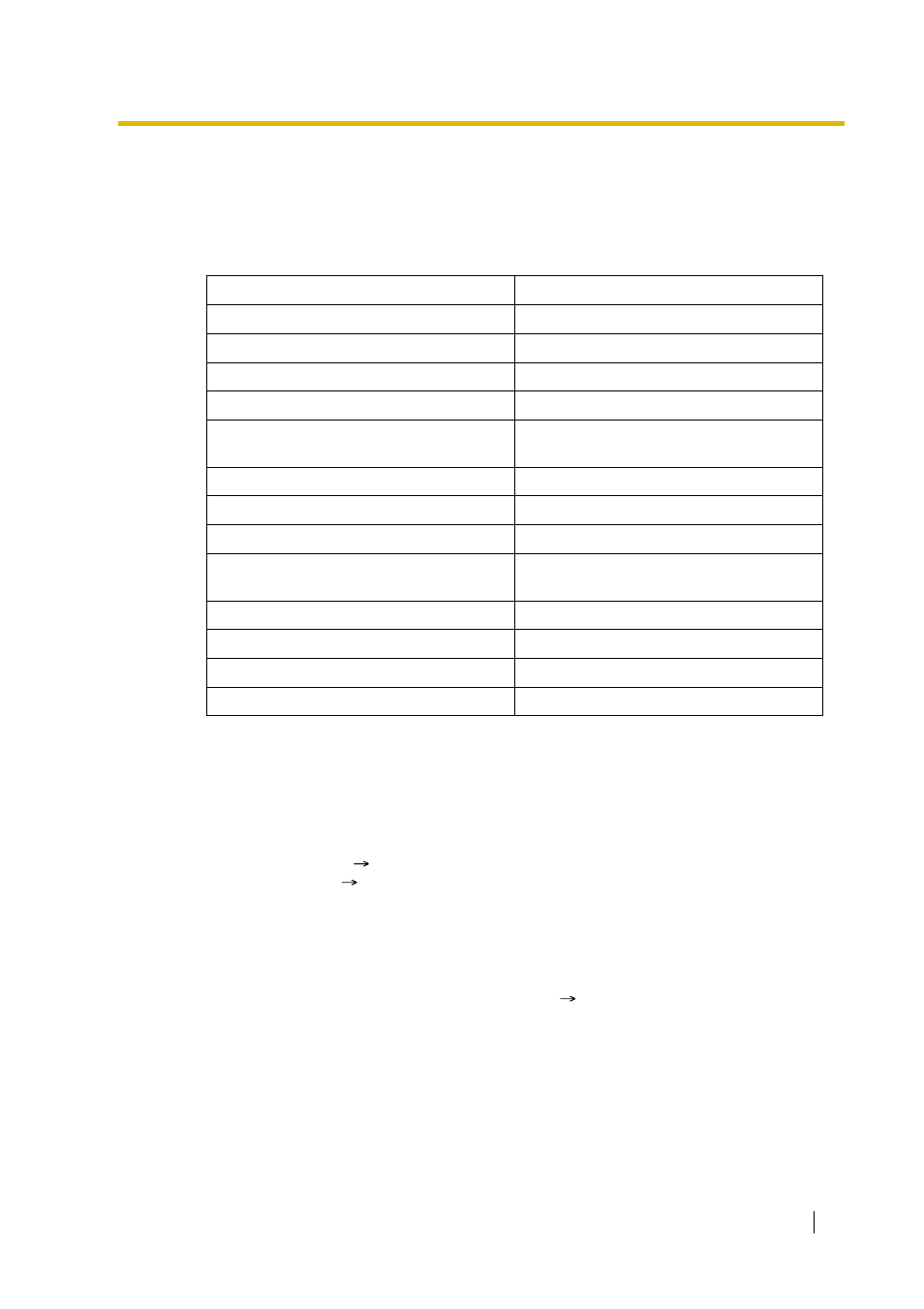 2 extension feature clear, Description, Conditions | User manual references | Peerless Industries KX-TDA15 User Manual | Page 241 / 380