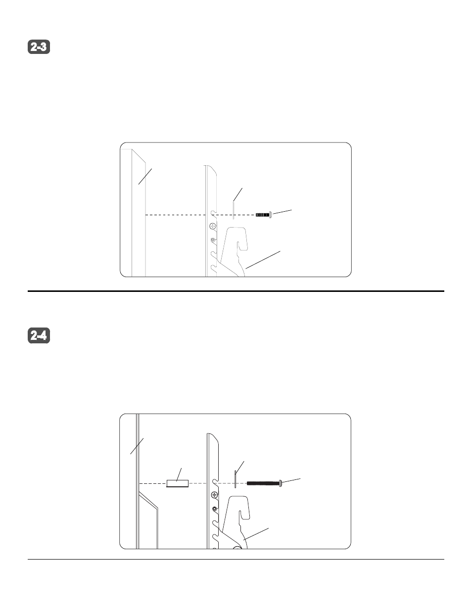 Fig 2.4, Fig 2.3 | Peerless Industries OneMount RTONE User Manual | Page 6 / 33