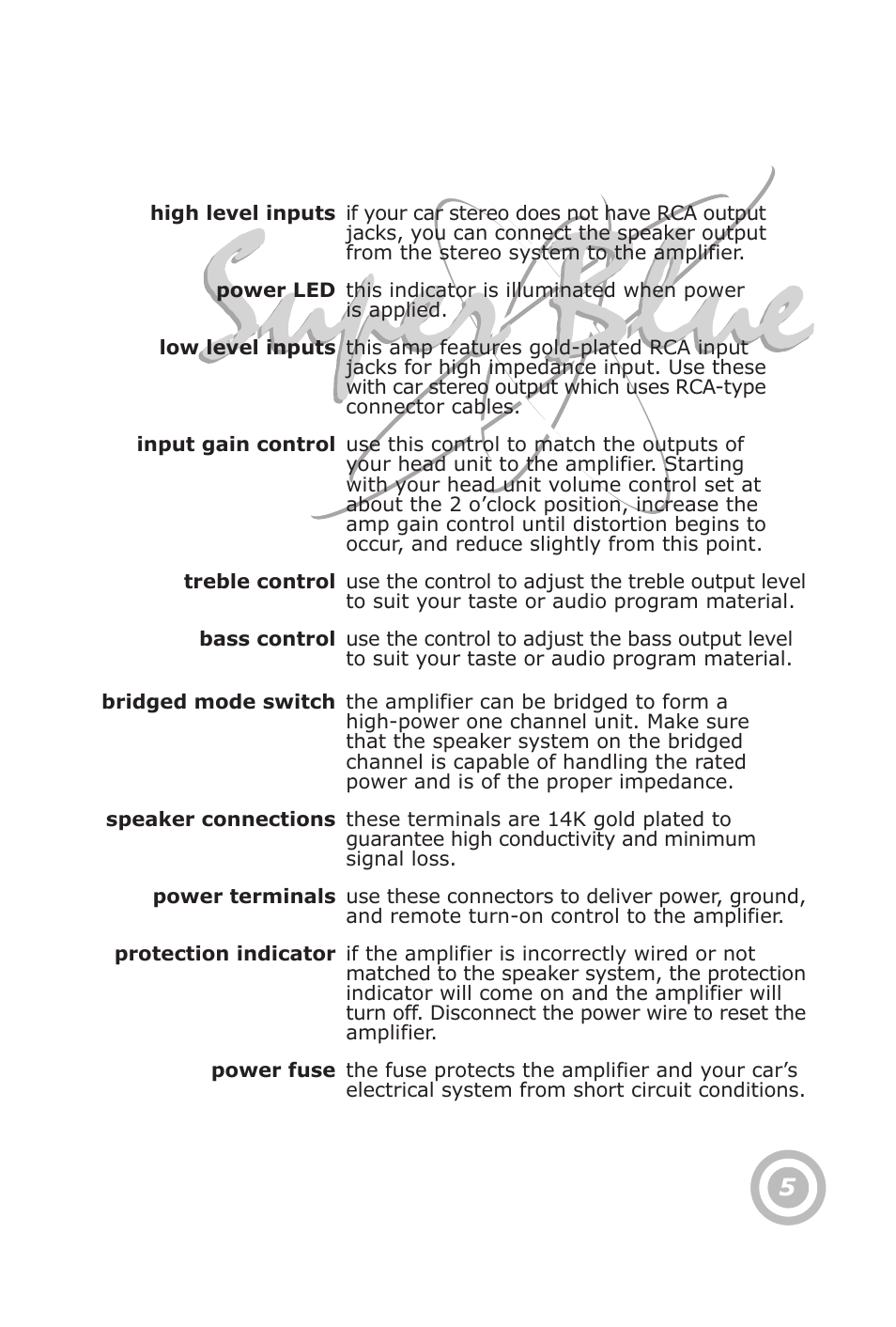 Features and controls | Pyramid Technologies PB448X User Manual | Page 7 / 24