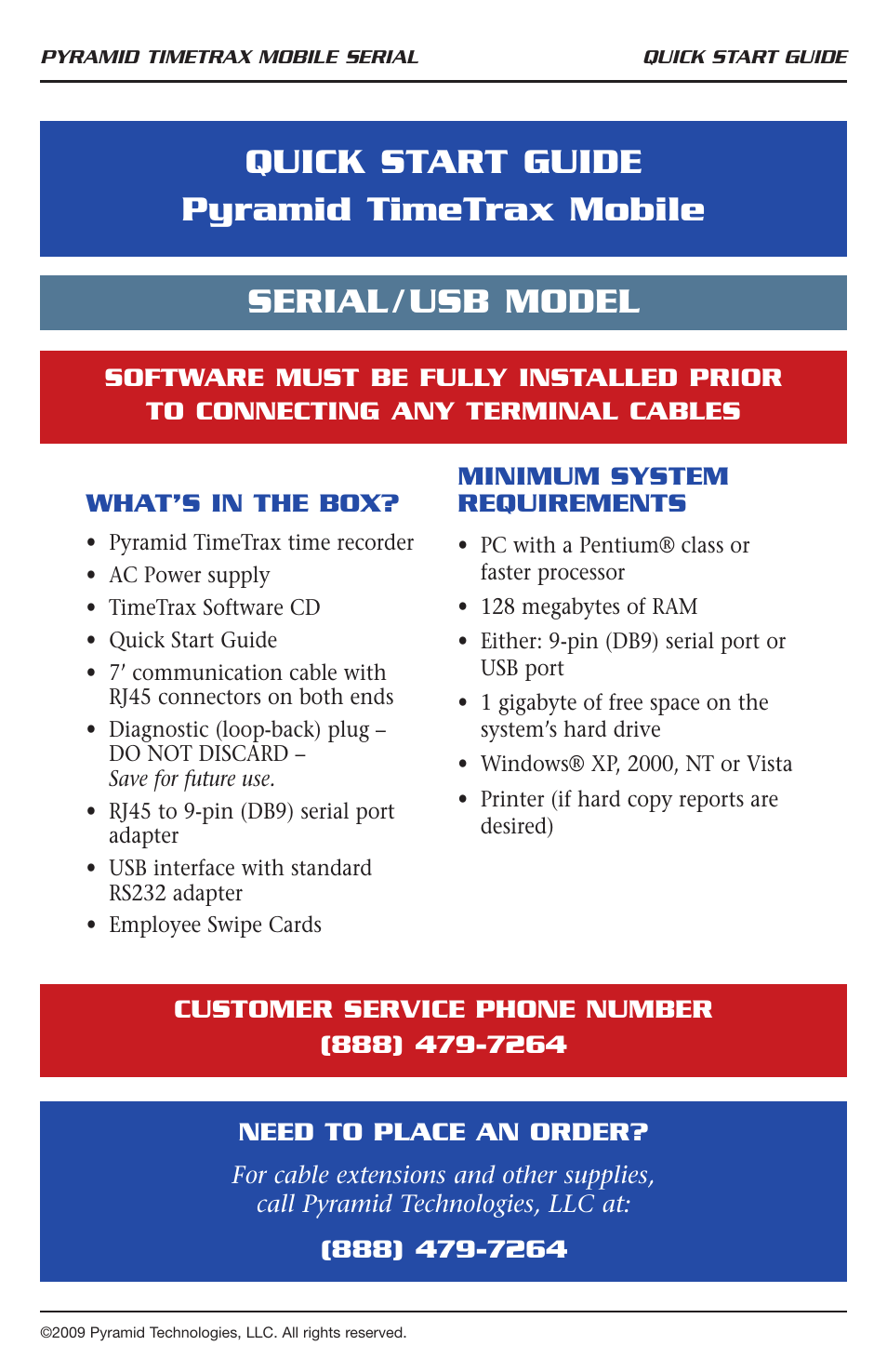 Pyramid Technologies TimeTrax Mobile User Manual | Page 2 / 8