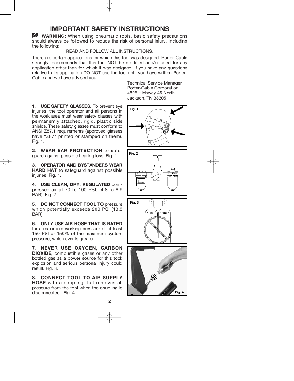 Important safety instructions | PYLE Audio FCN200 User Manual | Page 2 / 13