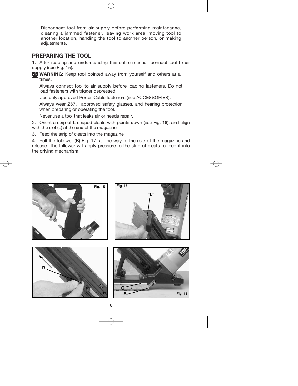 Preparing the tool | PYLE Audio FCN200 User Manual | Page 6 / 13