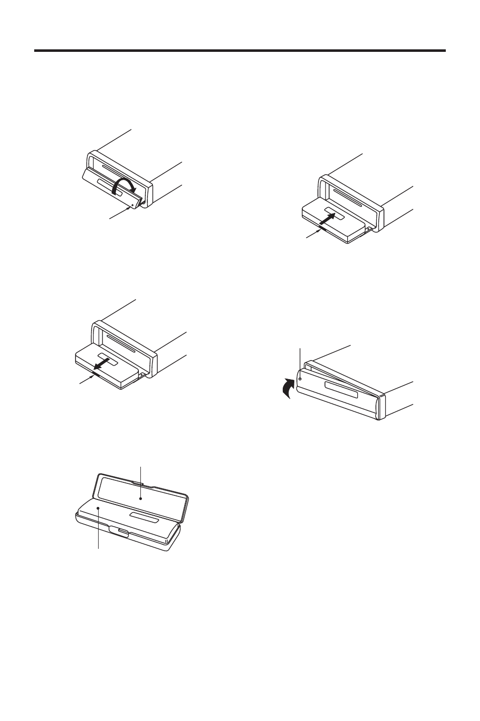 Using the detachable front panel | PYLE Audio PLCD12MRKT User Manual | Page 5 / 16