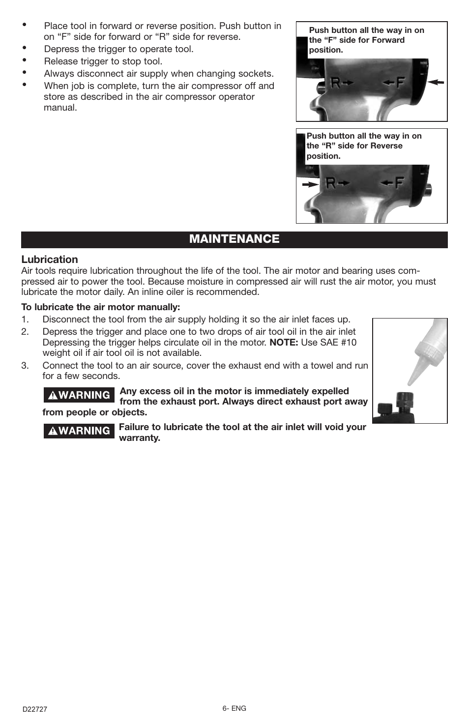 Maintenance, Lubrication | PYLE Audio PT382 User Manual | Page 6 / 8