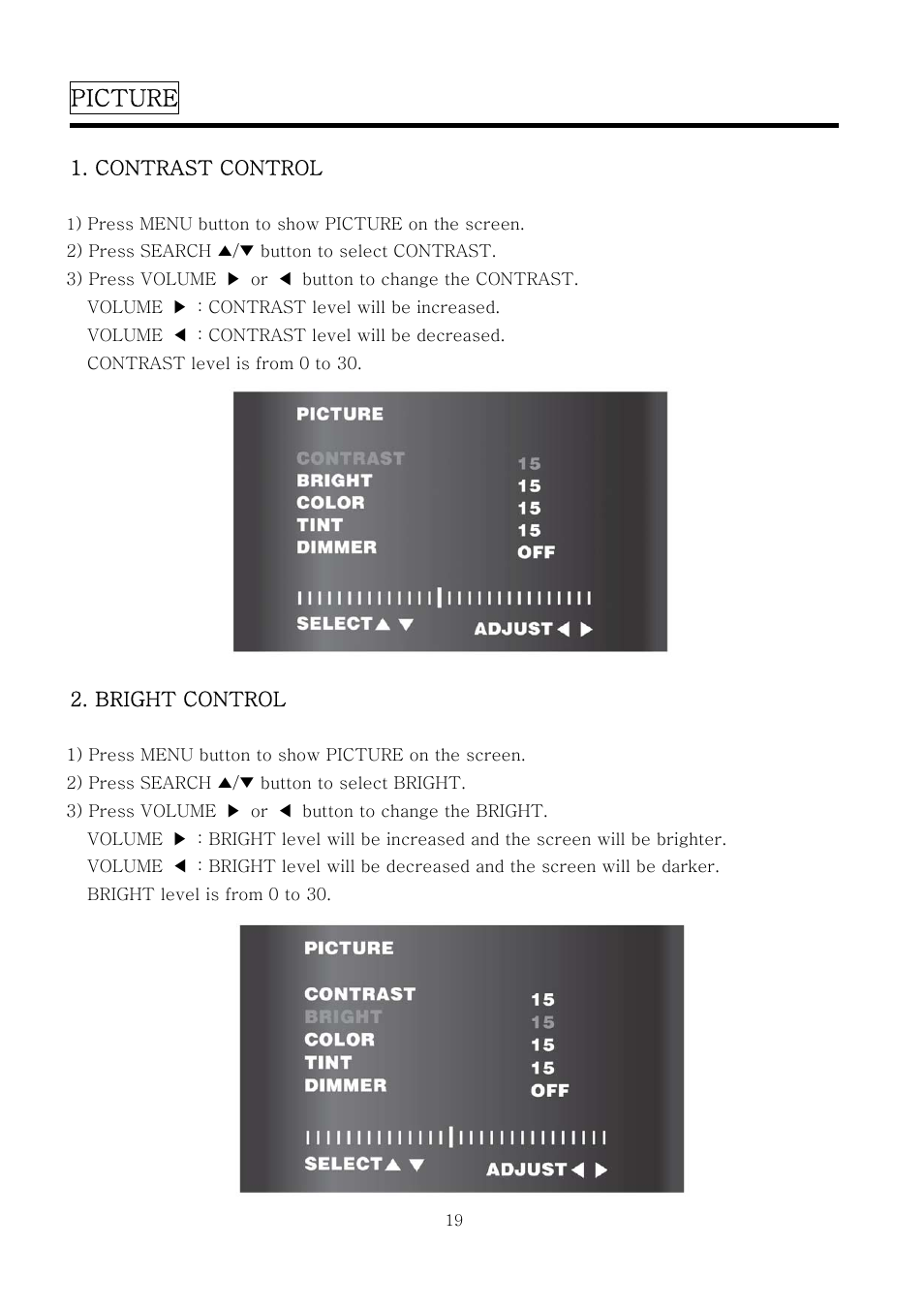 Picture | PYLE Audio PLTV7.5DIN User Manual | Page 19 / 31