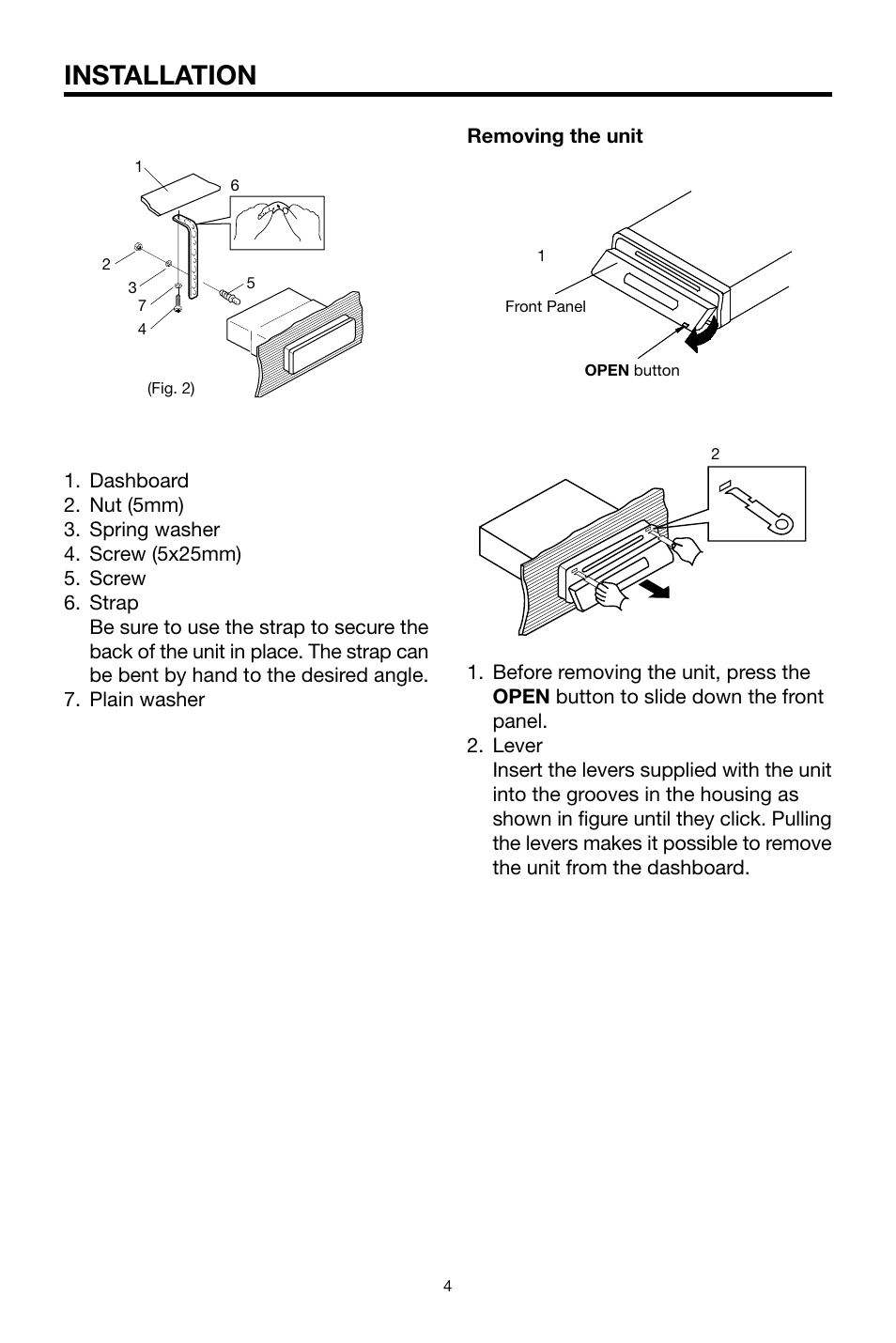 Installation | PYLE Audio PLCD18MRMP User Manual | Page 4 / 20