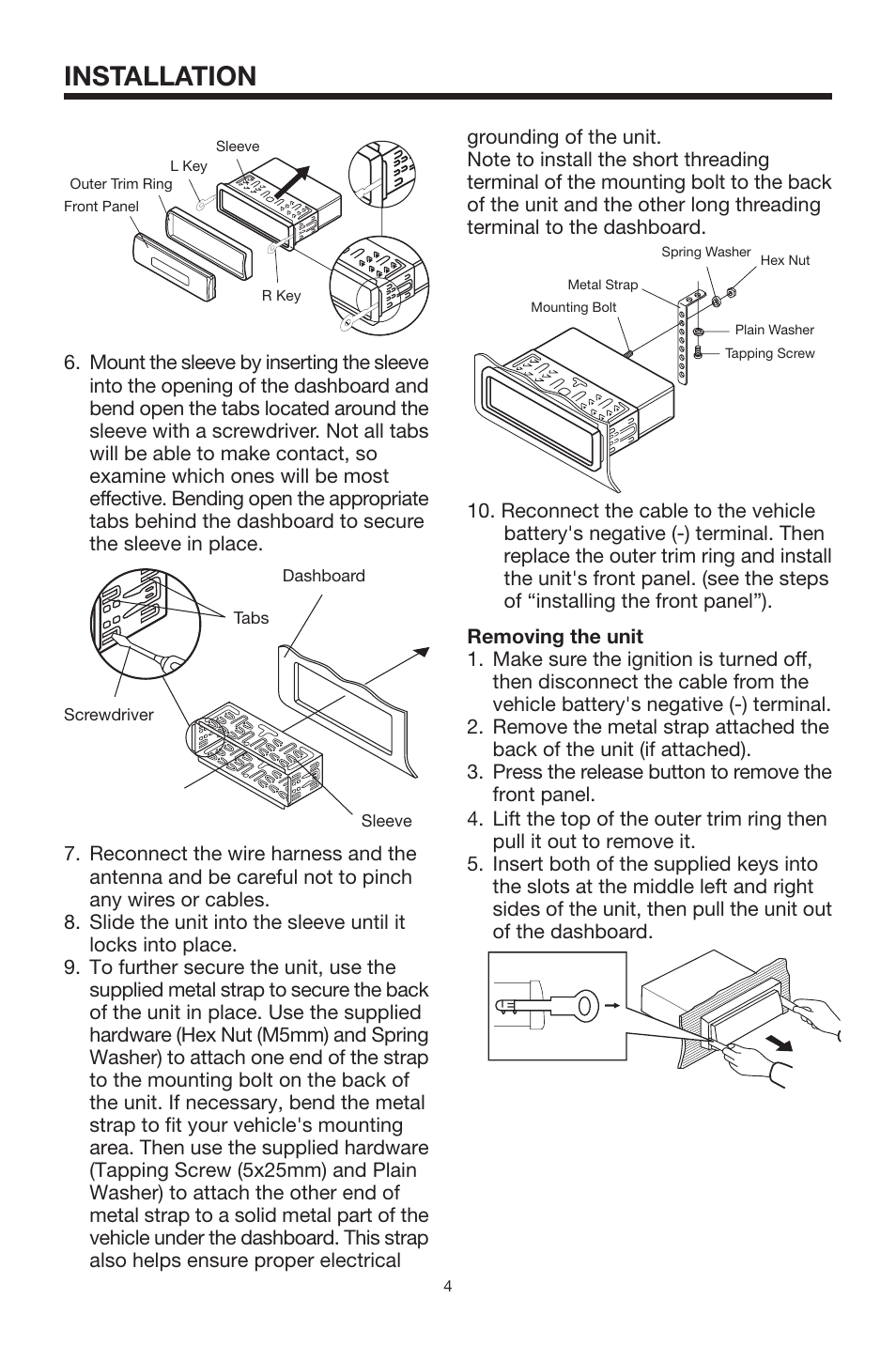 Installation | PYLE Audio PYLE Hydra Series PLCD13MR User Manual | Page 4 / 16