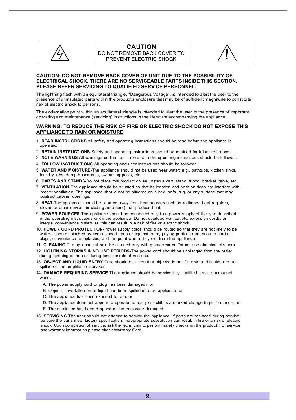 PYLE Audio PHST90IBGL User Manual | Page 11 / 12